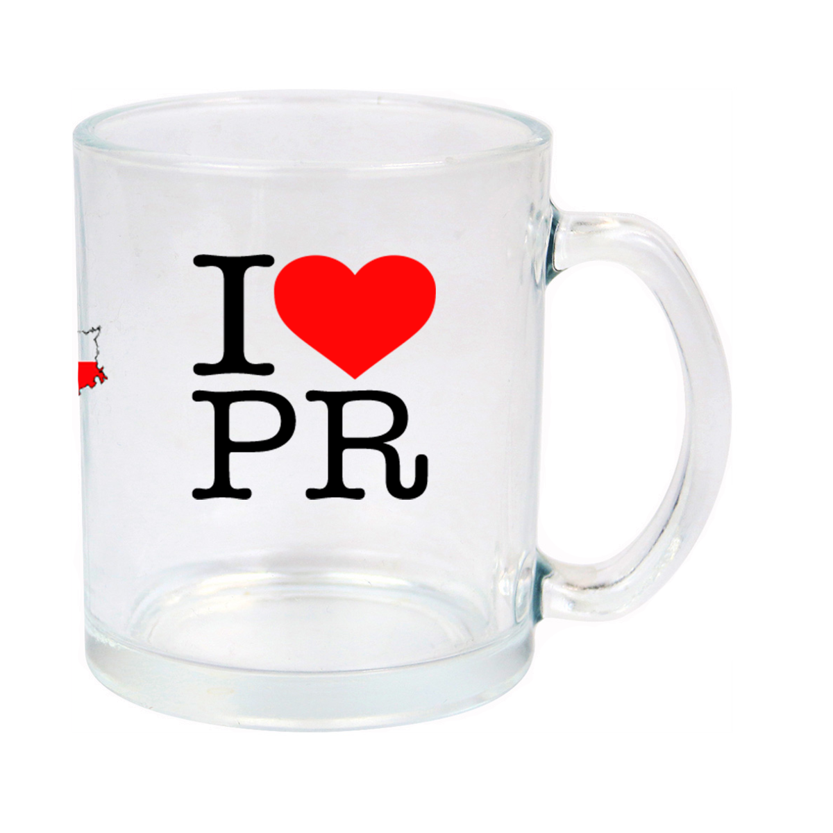 Mapa PR Glass Mug 11oz