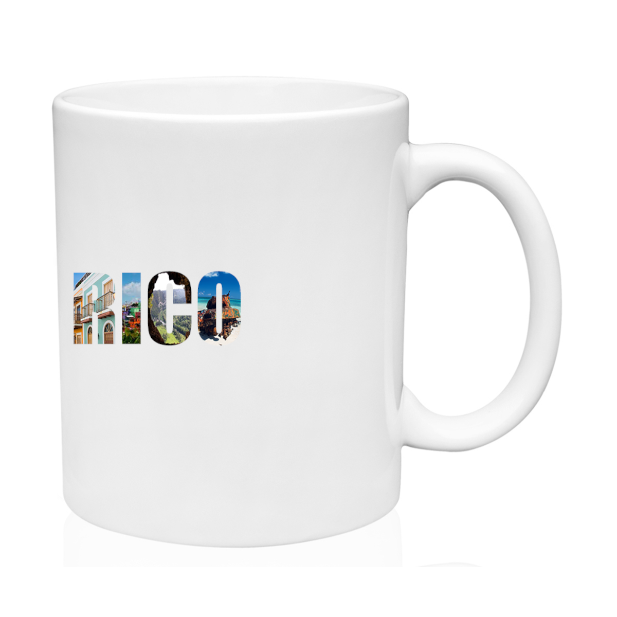 Letras PR island Mug 11oz