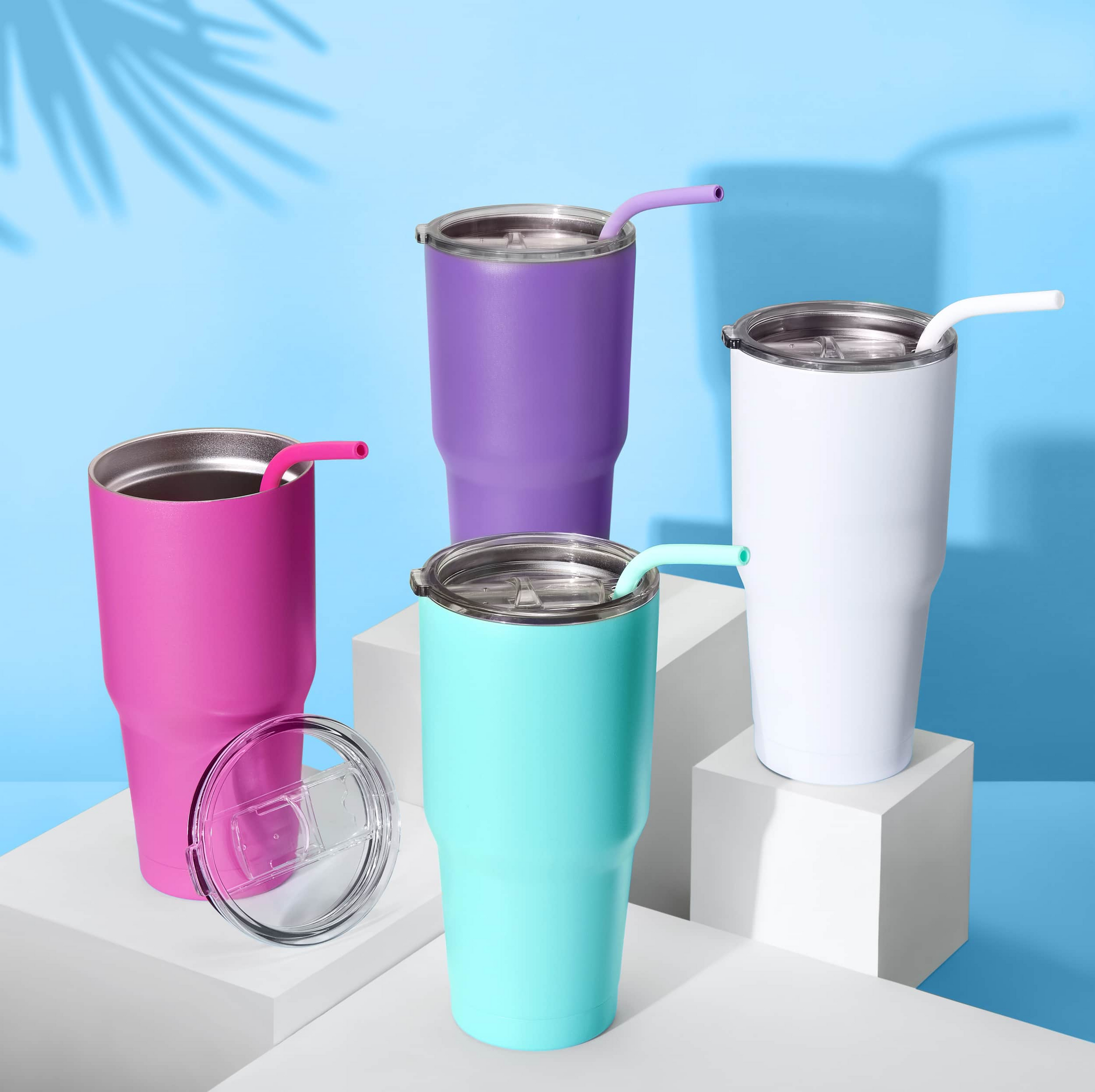 40oz Stainless Steel Straw Cup