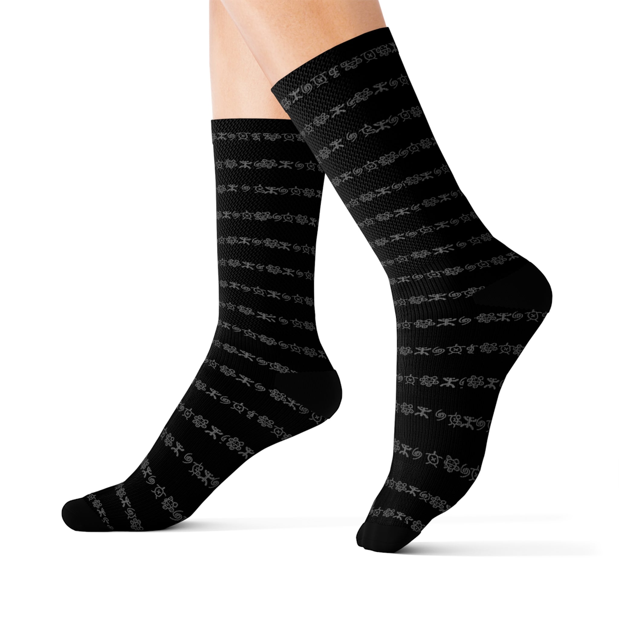 AGAD Tribal High Socks (Black)