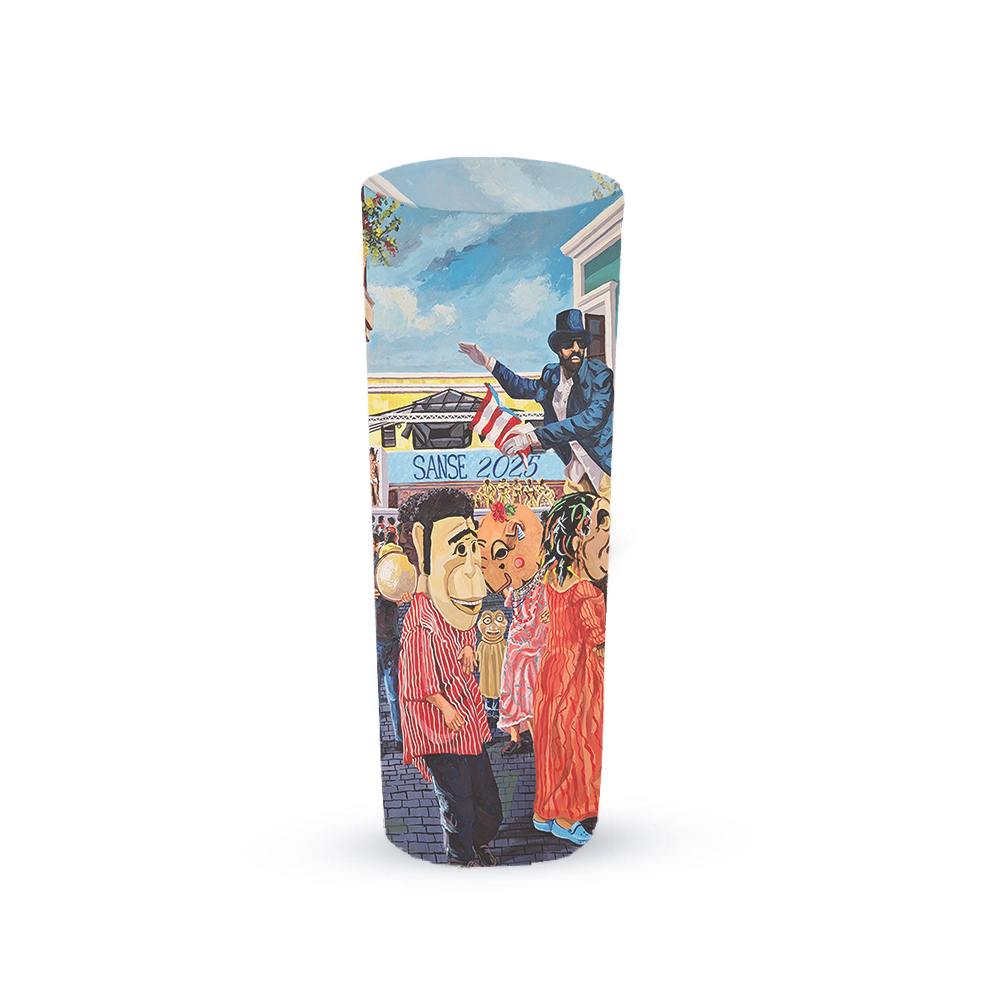 Juan Cuevas x AGAD Frosted Shot Glass