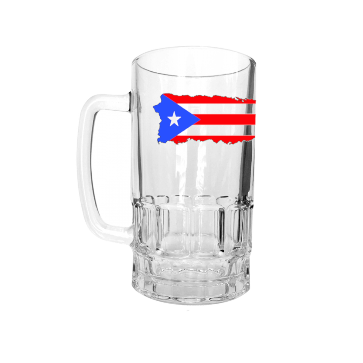AGAD Puerto Rico (Mapa PR Glass Beer Stein)