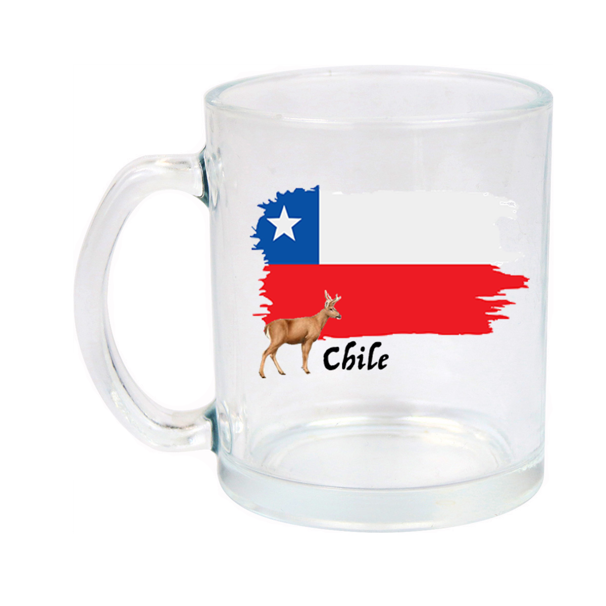 AGAD Turista (I Love Chile Glass Mug)
