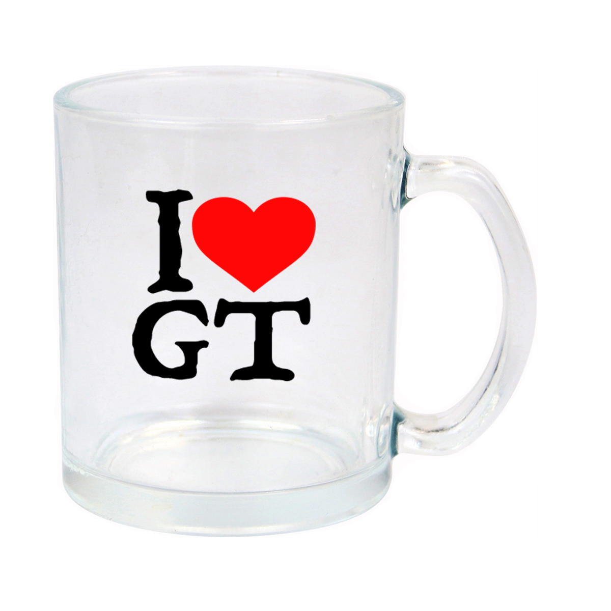 I Love Guatemala Glass Mug 11oz