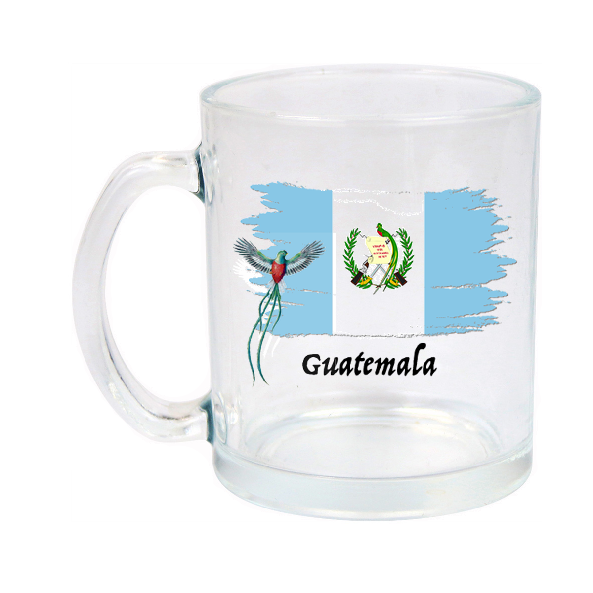 AGAD Turista (I Love Guatemala Glass Mug)