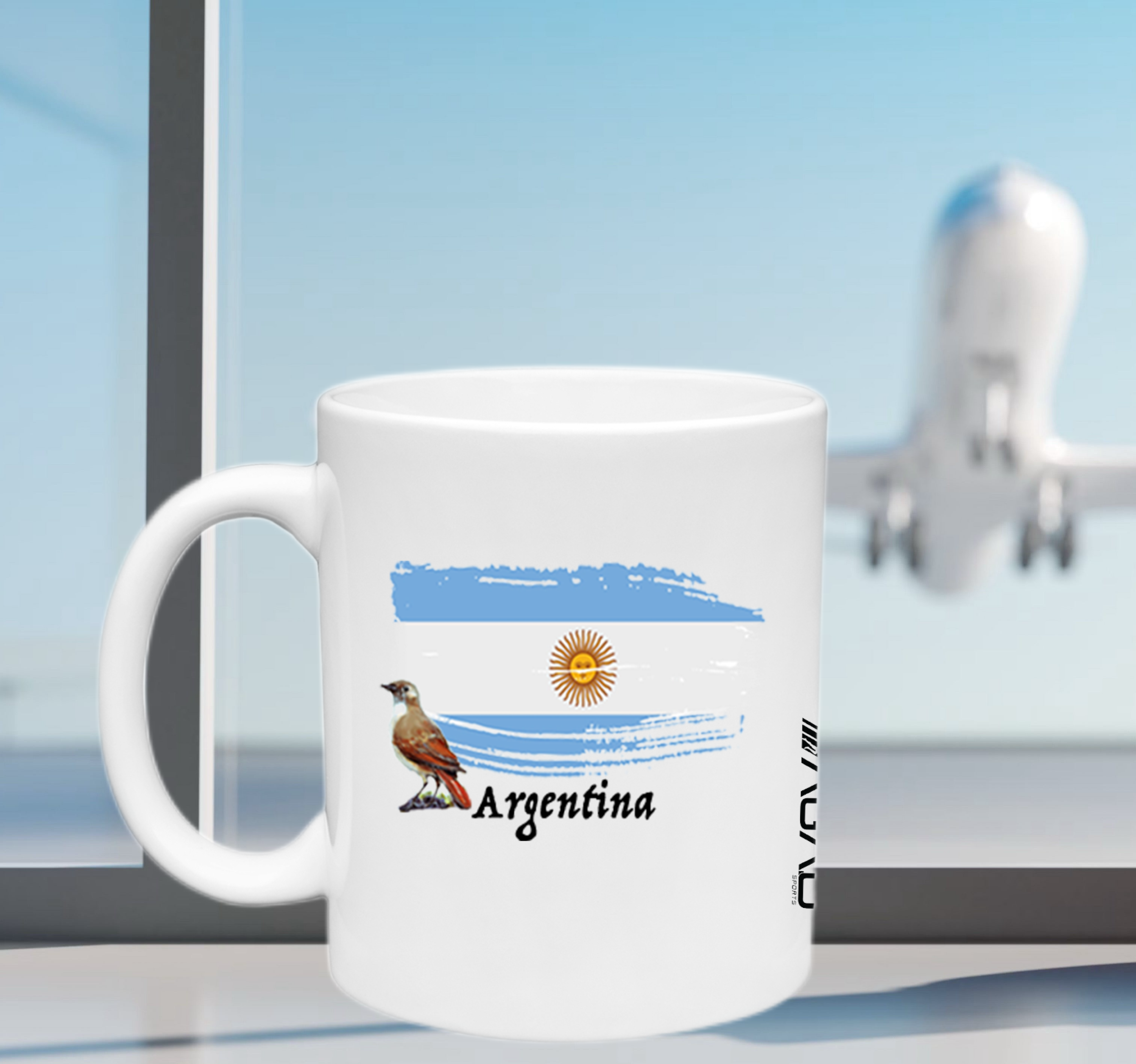 AGAD Turista (Country National Animal & Flag) Mug