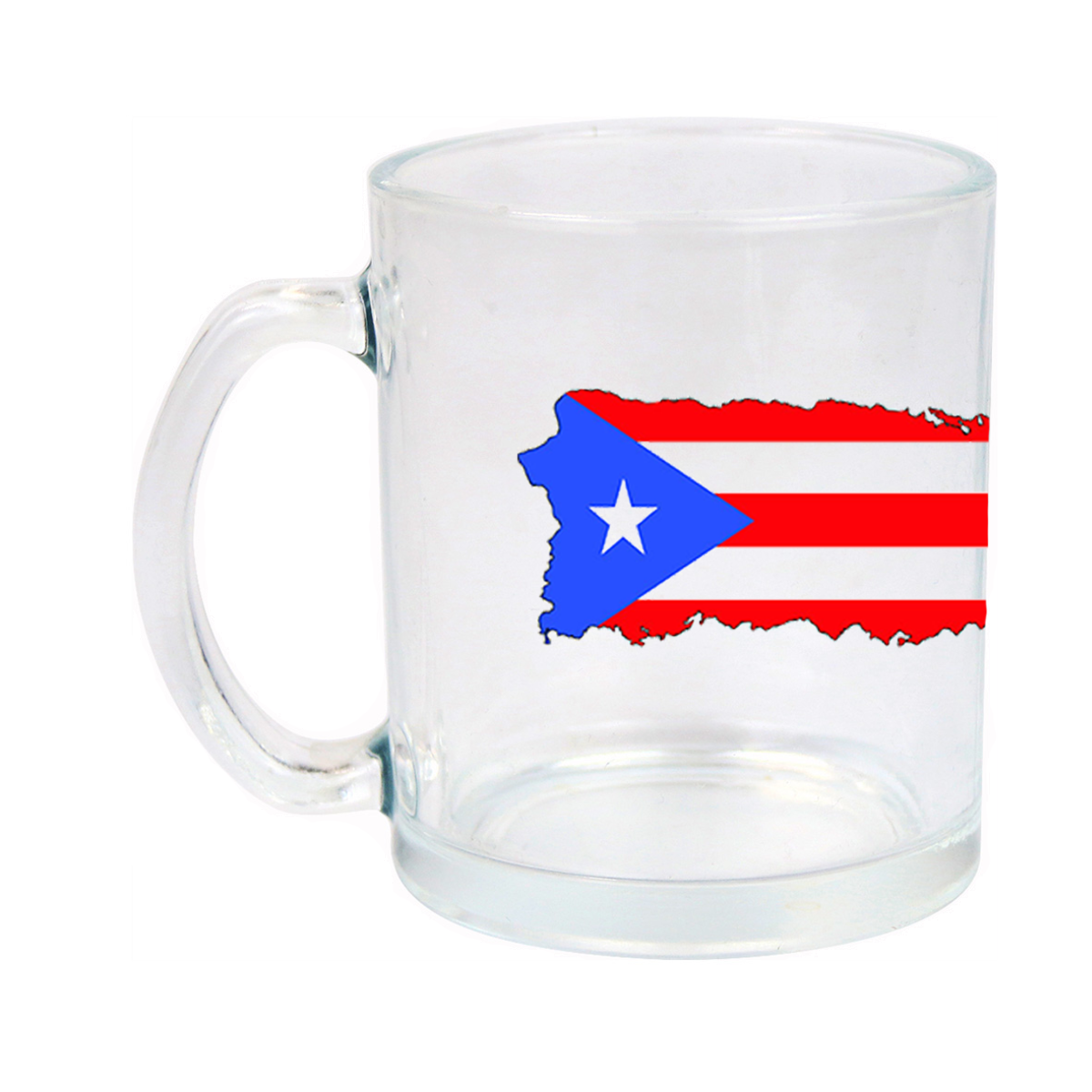 AGAD Puerto Rico (Mapa PR Glass Mug)
