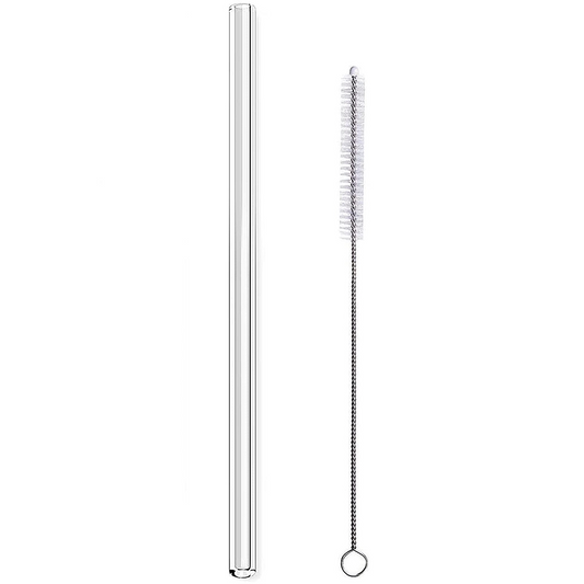 Stainless Steel Cocktail Straw (Pack of Two)