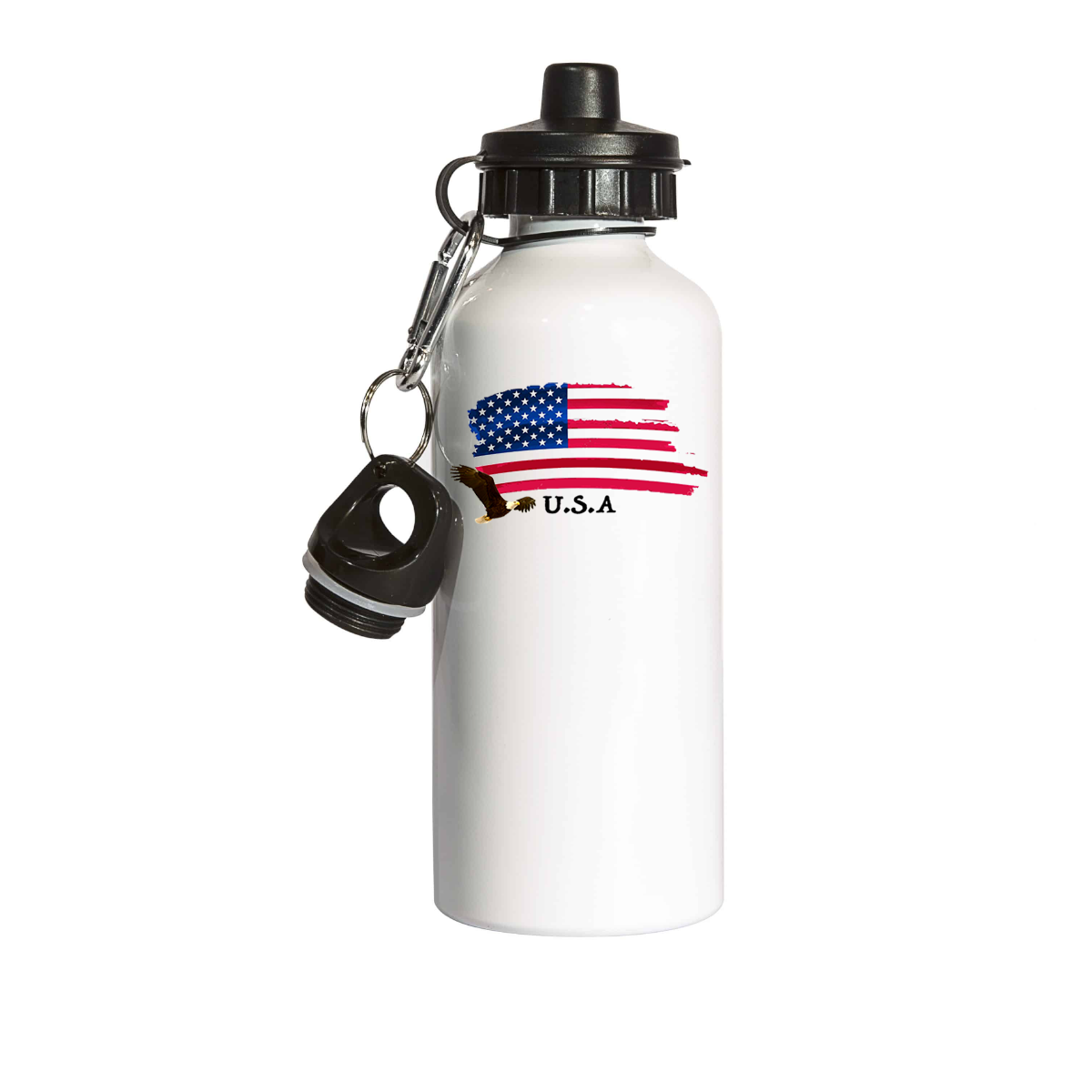 I Love USA 20oz Water Bottle