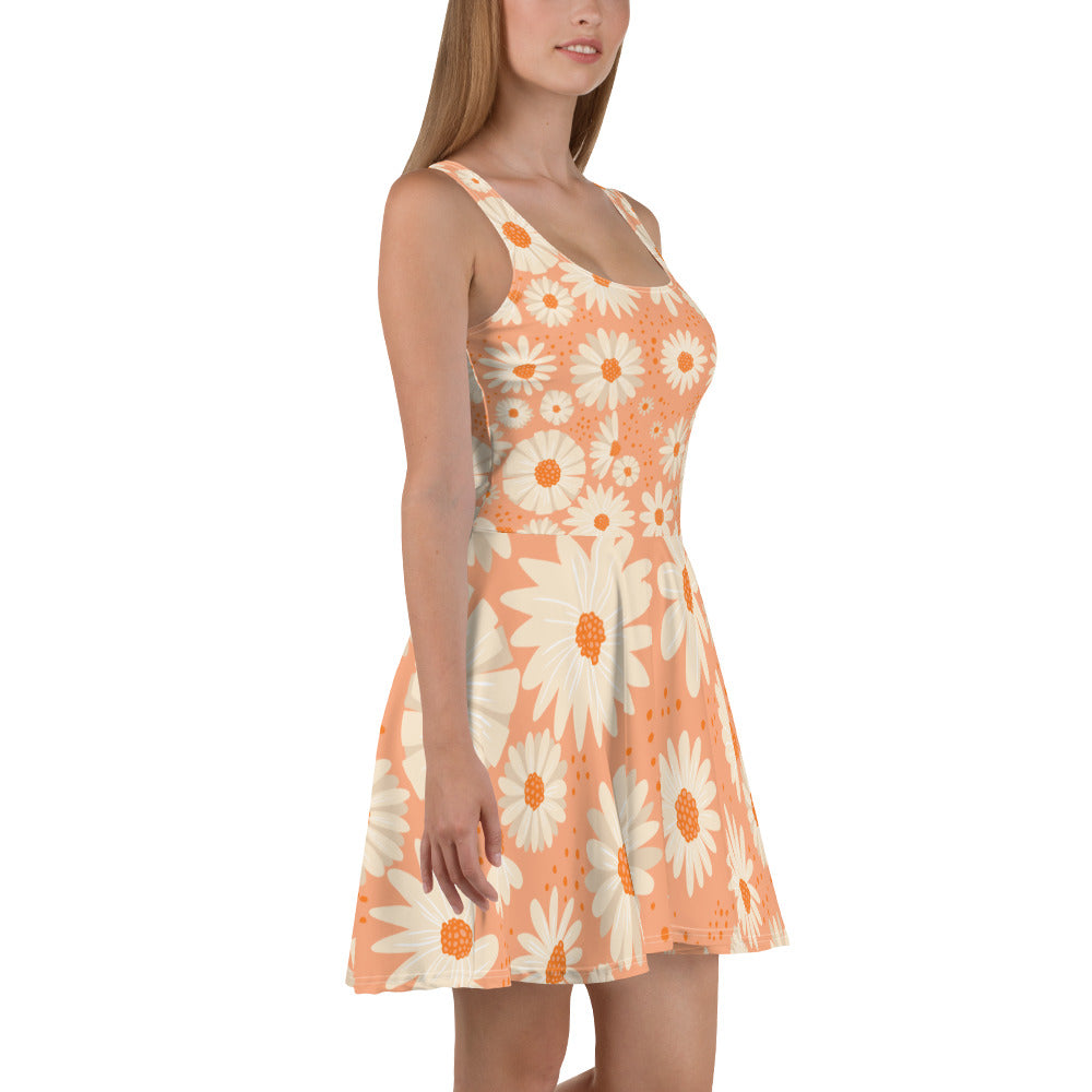 AGAD Summer 24 (Daisy Naranja) Skater Dress