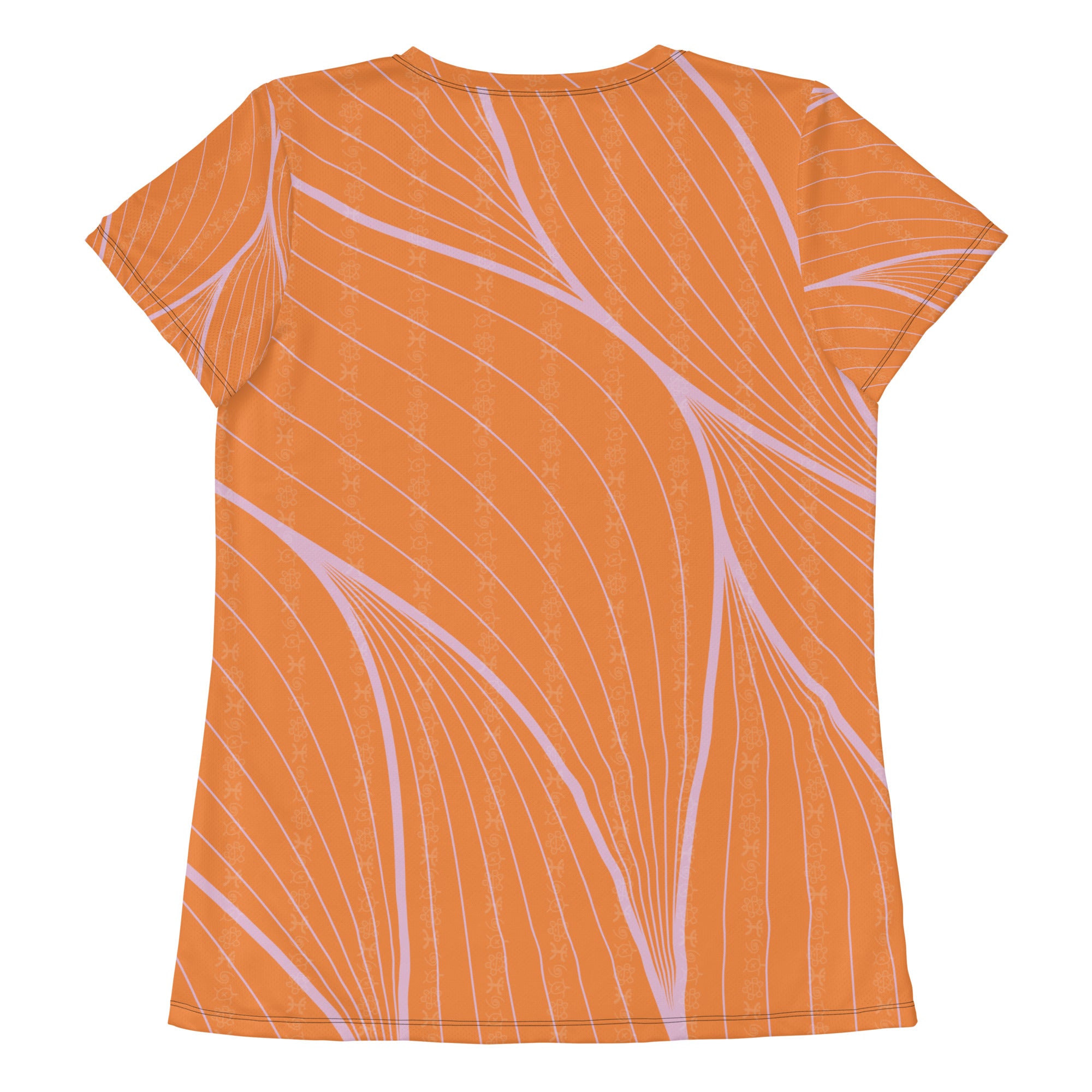 AGAD Tribal Women's Short Sleeve (Vibrant Orange)