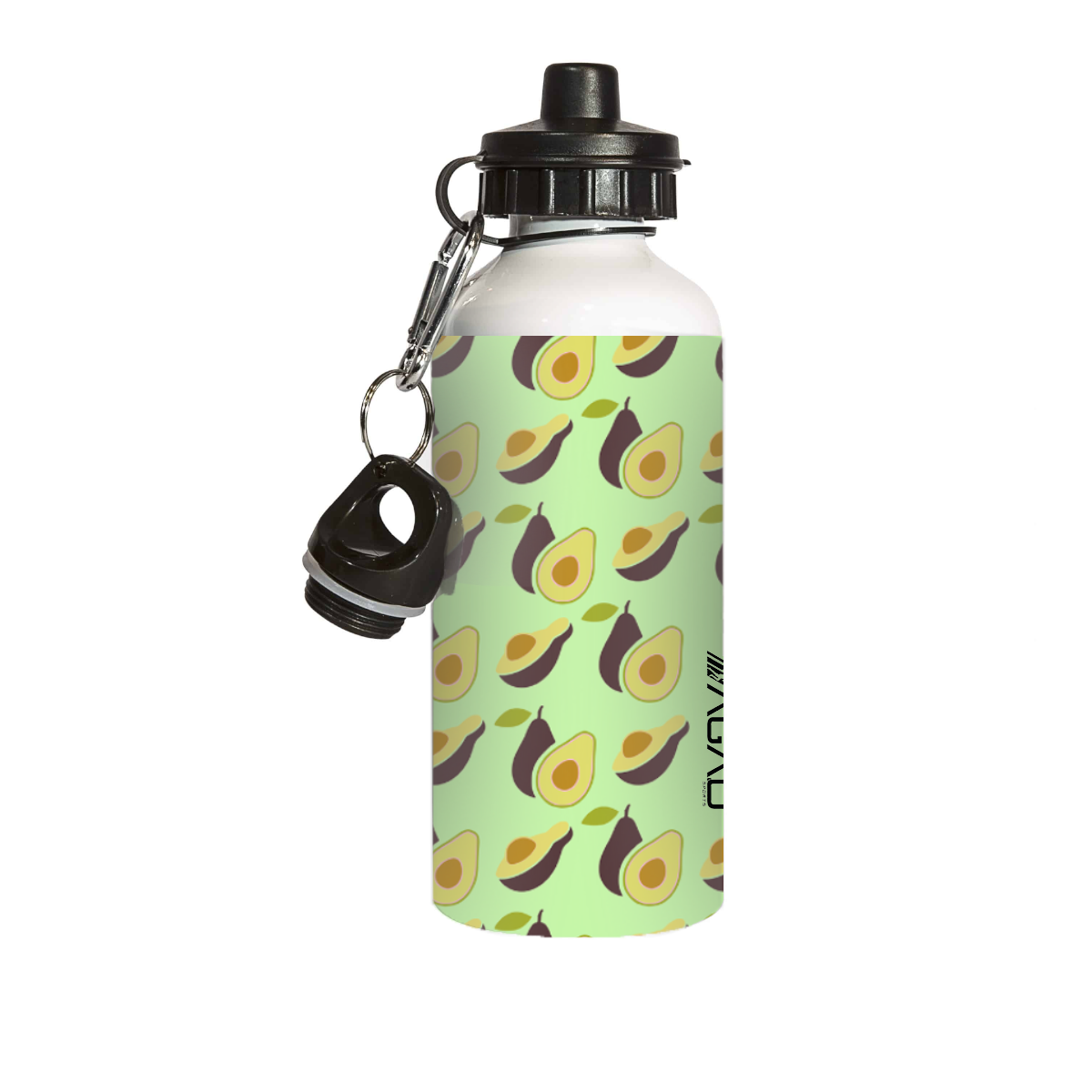 AGAD Frutas 20oz Dual-Lid Aluminum Water Bottle