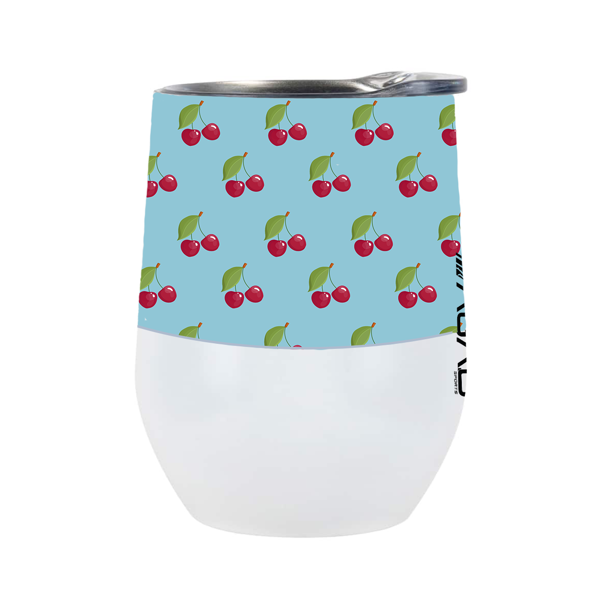 Vaso de vino de acero inoxidable AGAD Frutas de 12 oz