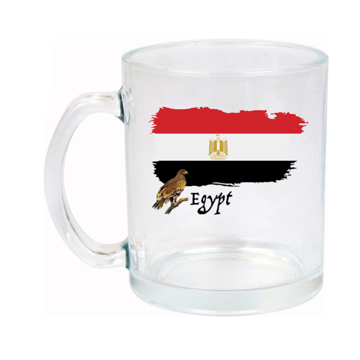 AGAD Turista (I Love Egypt Glass Mug)