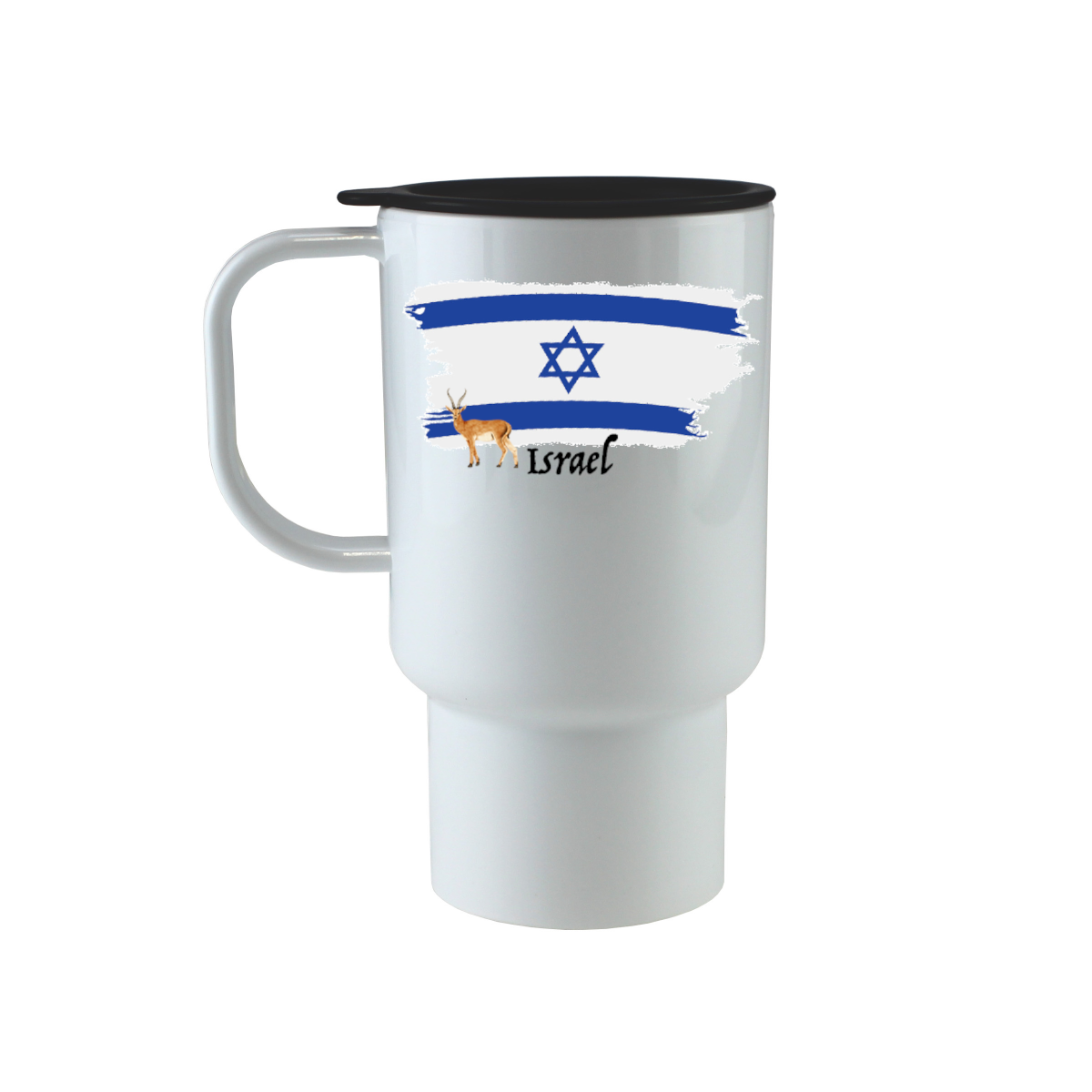 AGAD Turista (I Love Israel Travel Mug)