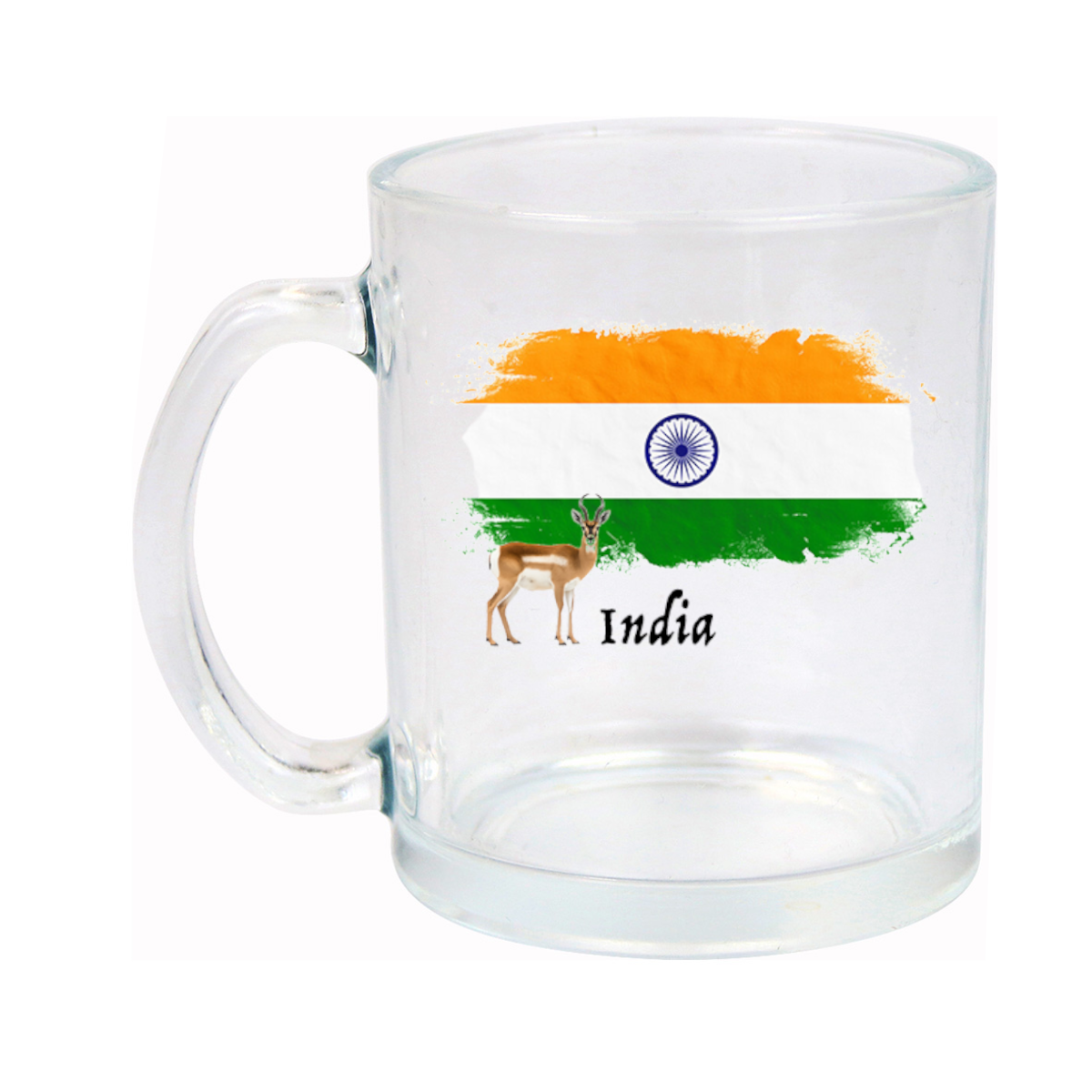 AGAD Turista (I Love India Glass Mug)