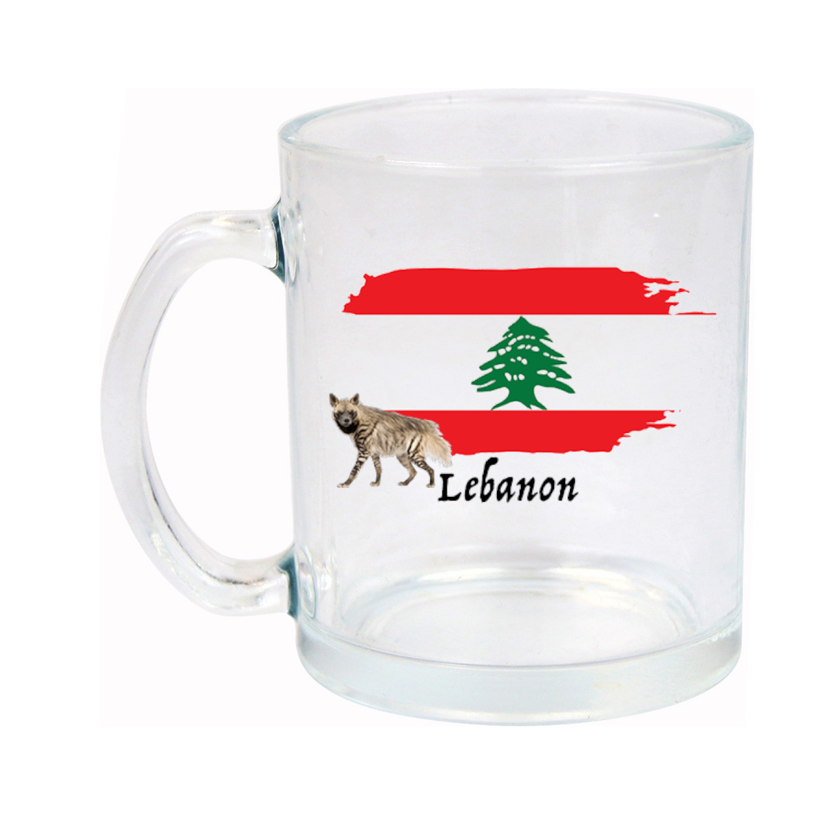 AGAD Turista (I Love Lebanon Glass Mug)