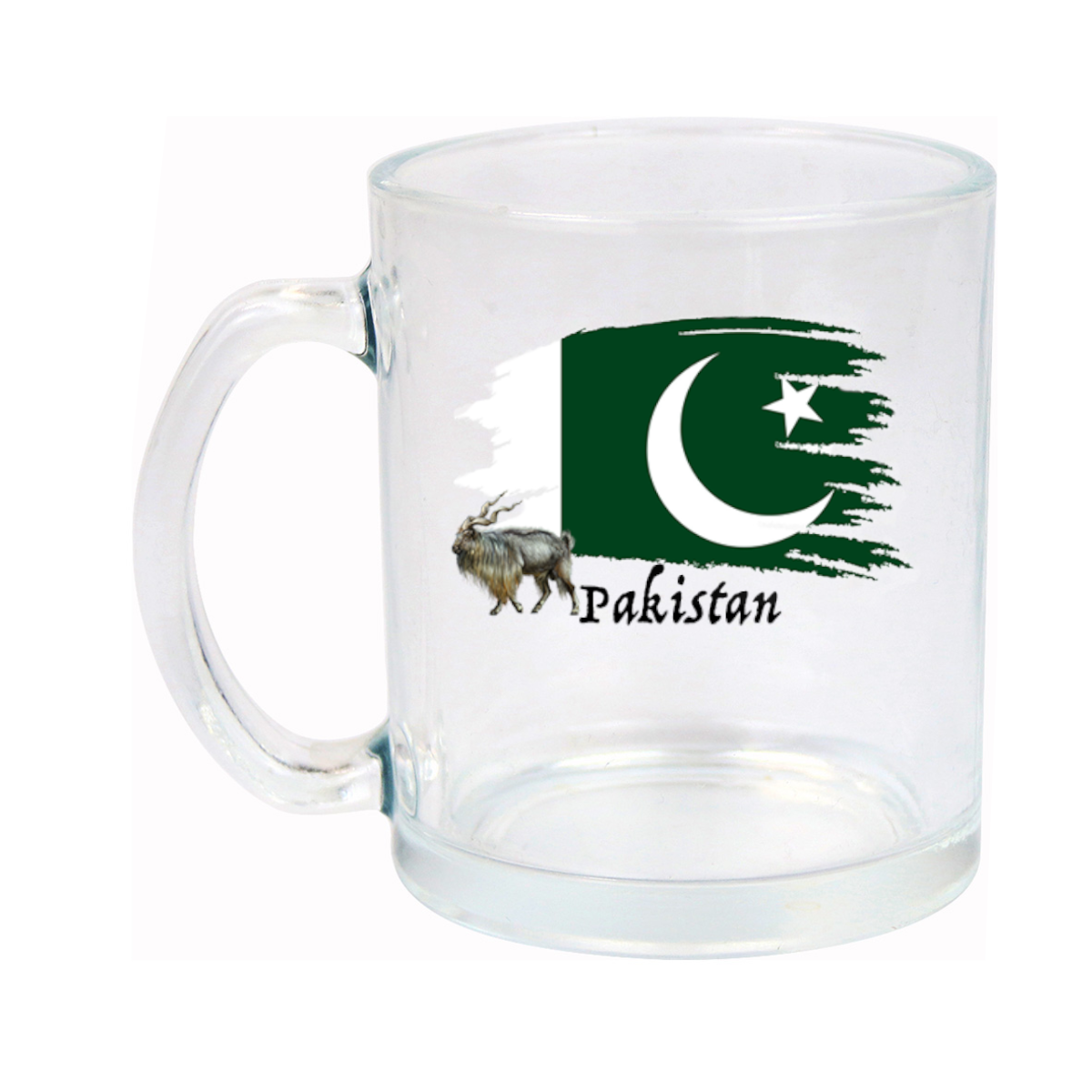AGAD Turista (I Love Pakistan Glass Mug)
