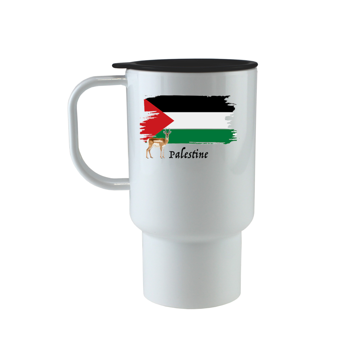 AGAD Turista (I Love Palestine Travel Mug)