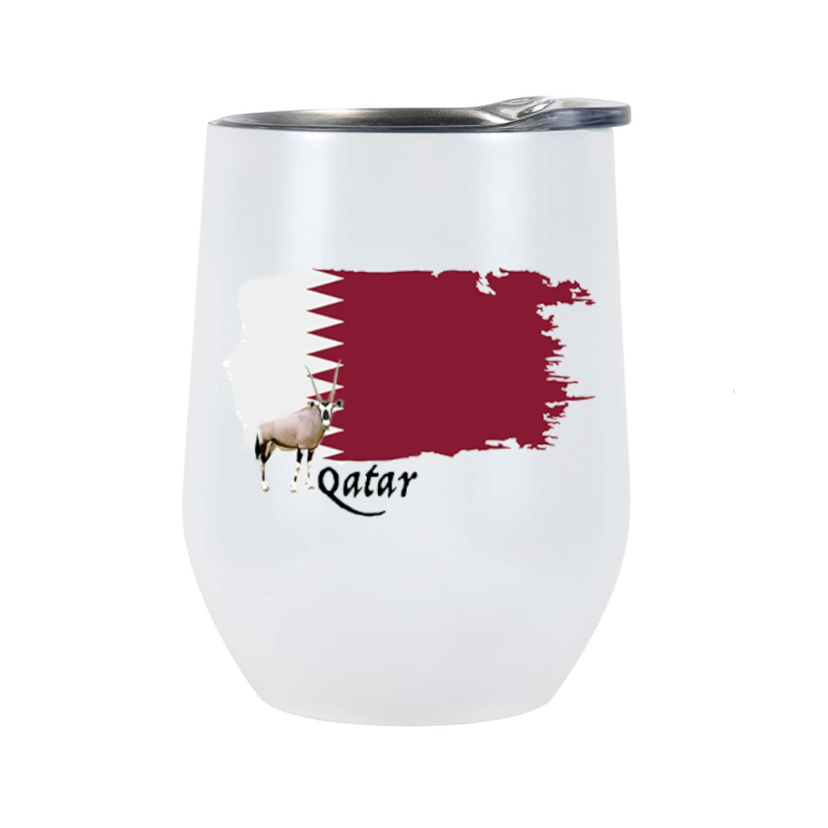 AGAD Turista (I Love Qatar Wine Tumbler)