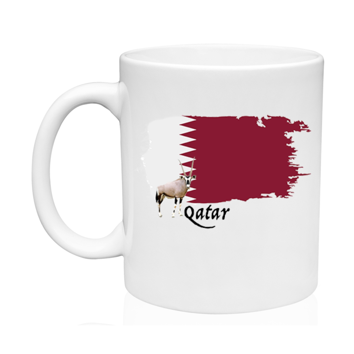 AGAD Turista (I Love Qatar Ceramic Mug)