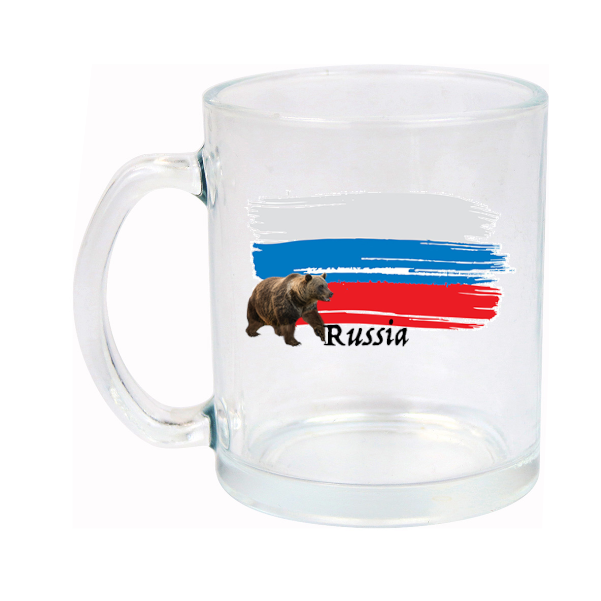 AGAD Turista (I Love Russia Glass Mug)