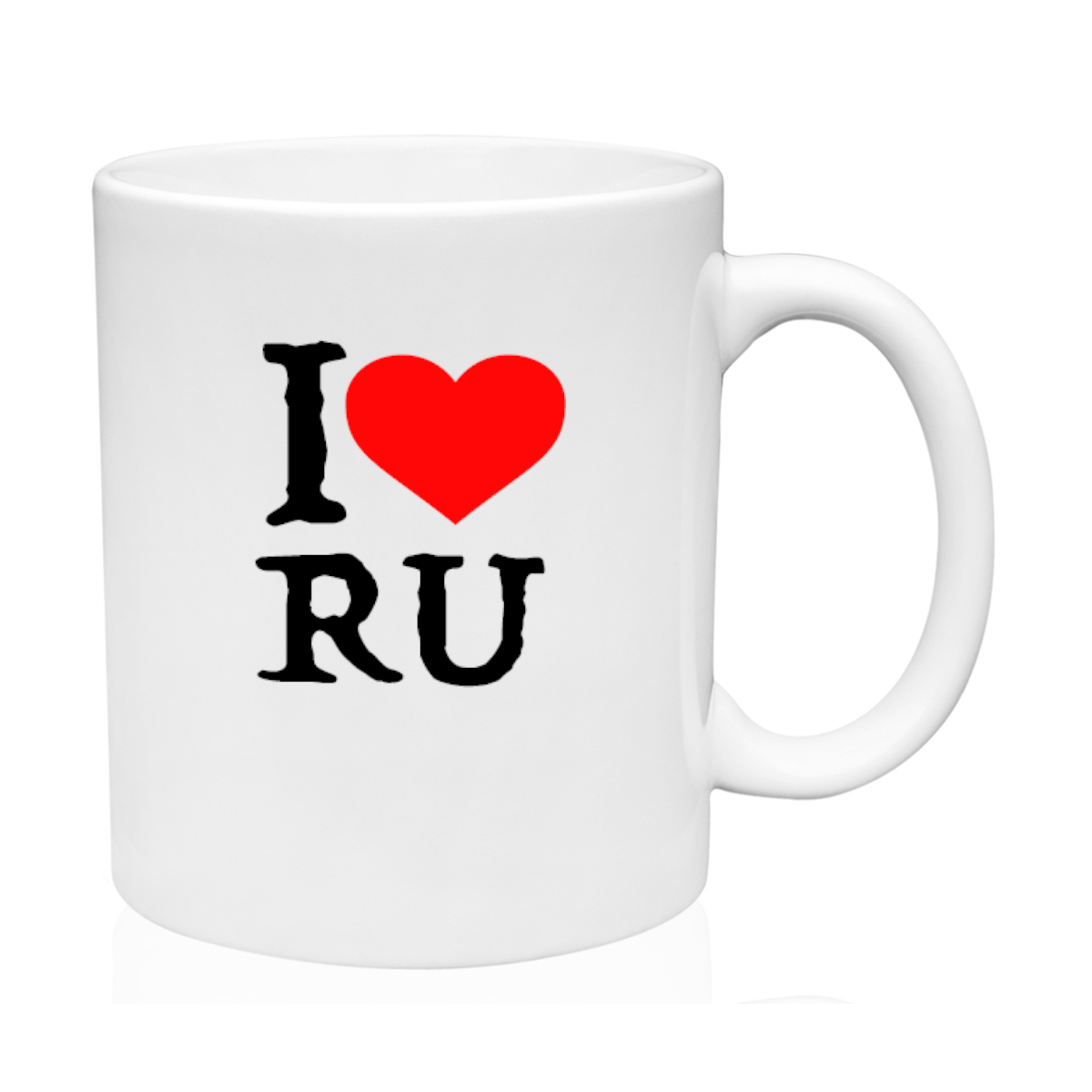 AGAD Turista (I Love Russia Ceramic Mug)