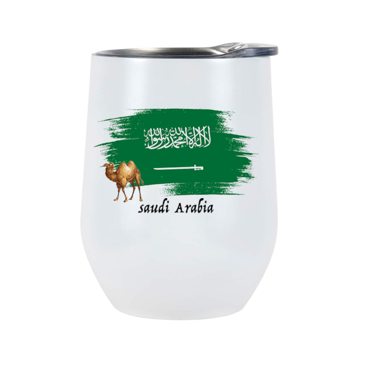 AGAD Turista (I Love Saudi Arabia Wine Tumbler)