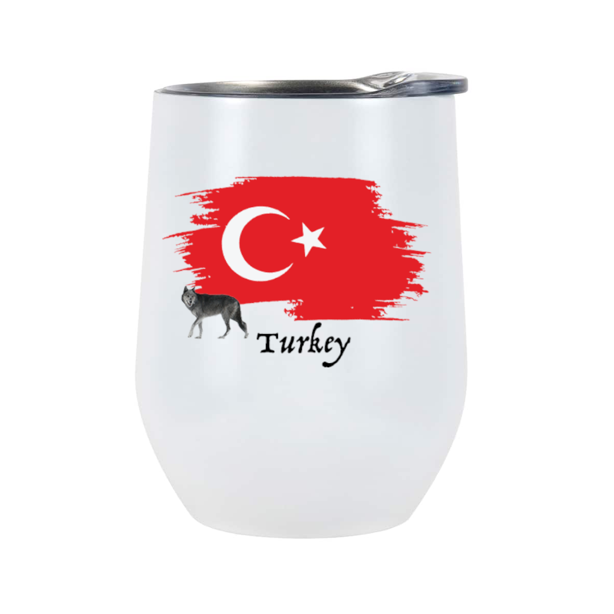 AGAD Turista (I Love Turkey Wine Tumbler)