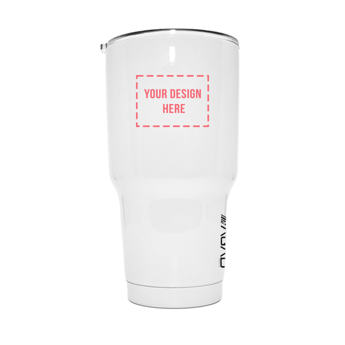 Vaso de viaje de acero inoxidable personalizado de 30 oz de AGAD Sports