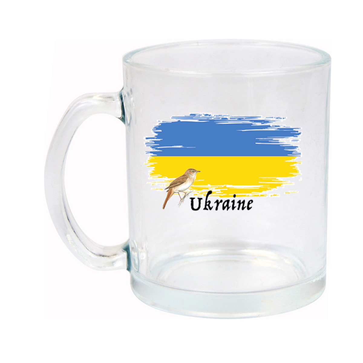 AGAD Turista (I Love Ukraine Glass Mug)