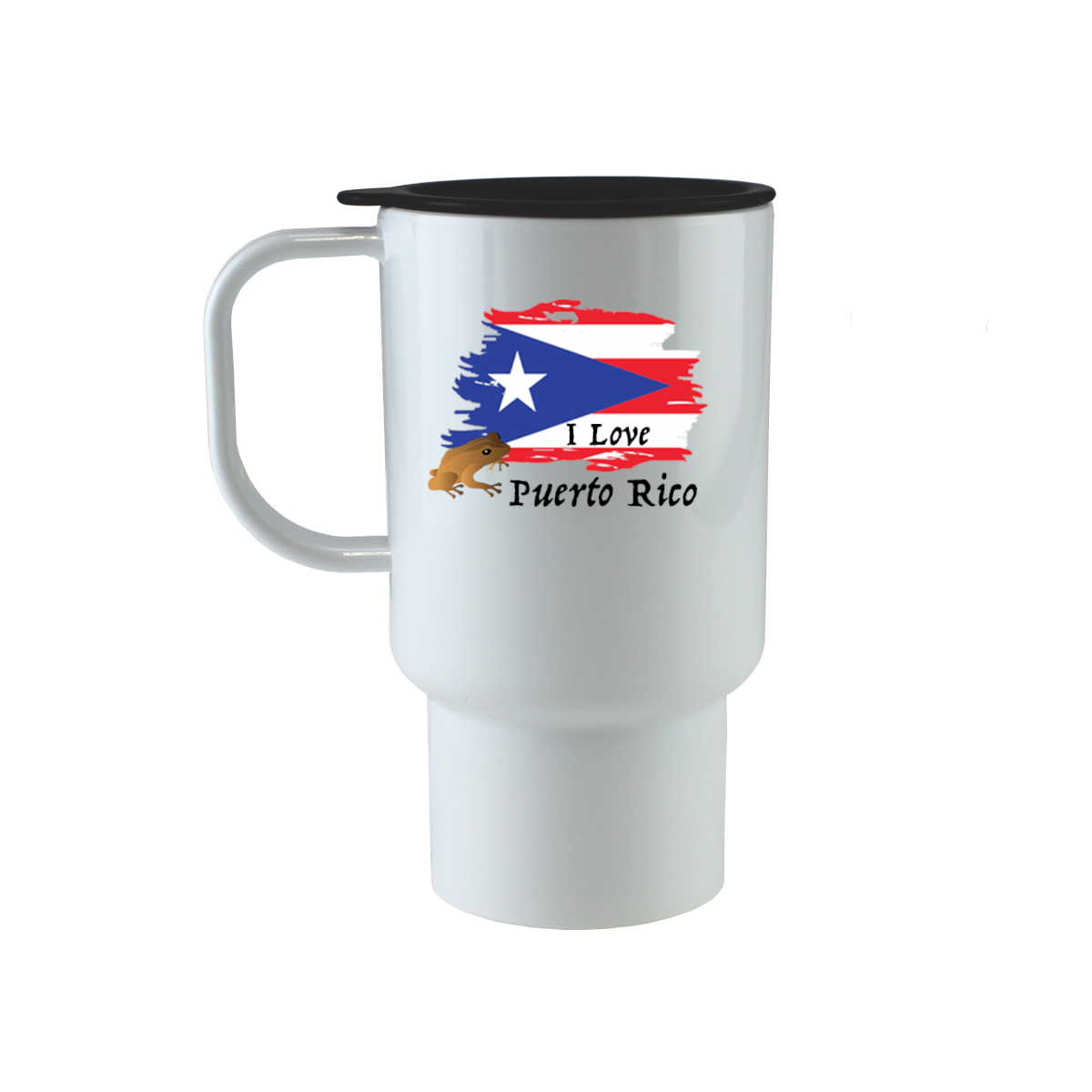 Puerto Rico Pueblos Travel Mug 15oz