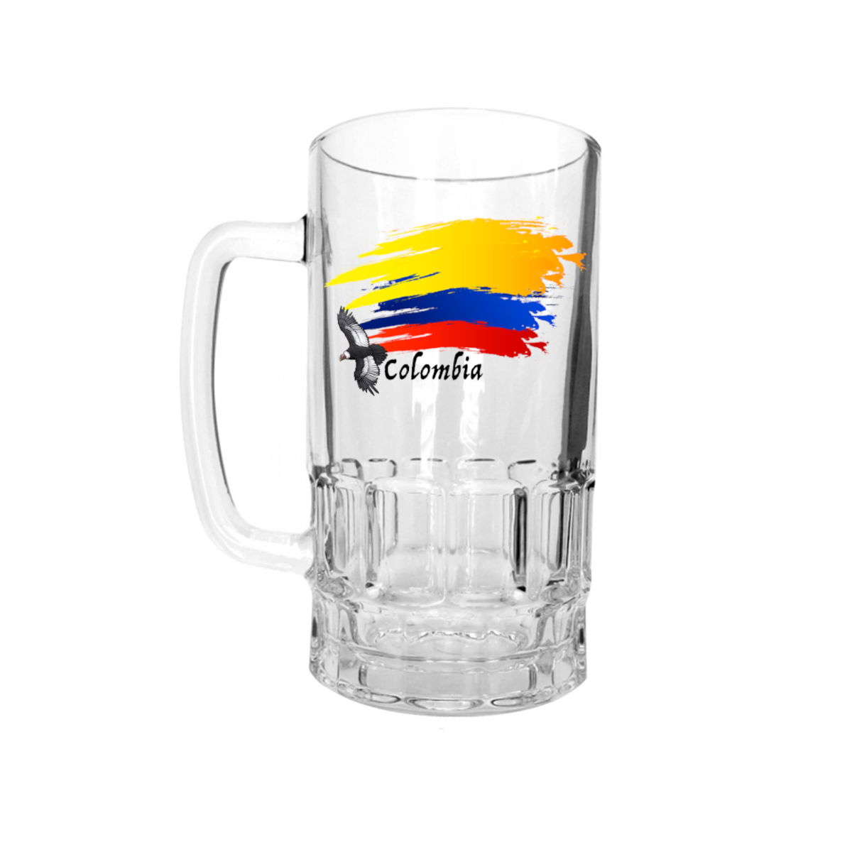 AGAD Turista (I Love Colombia Glass Beer Stein)