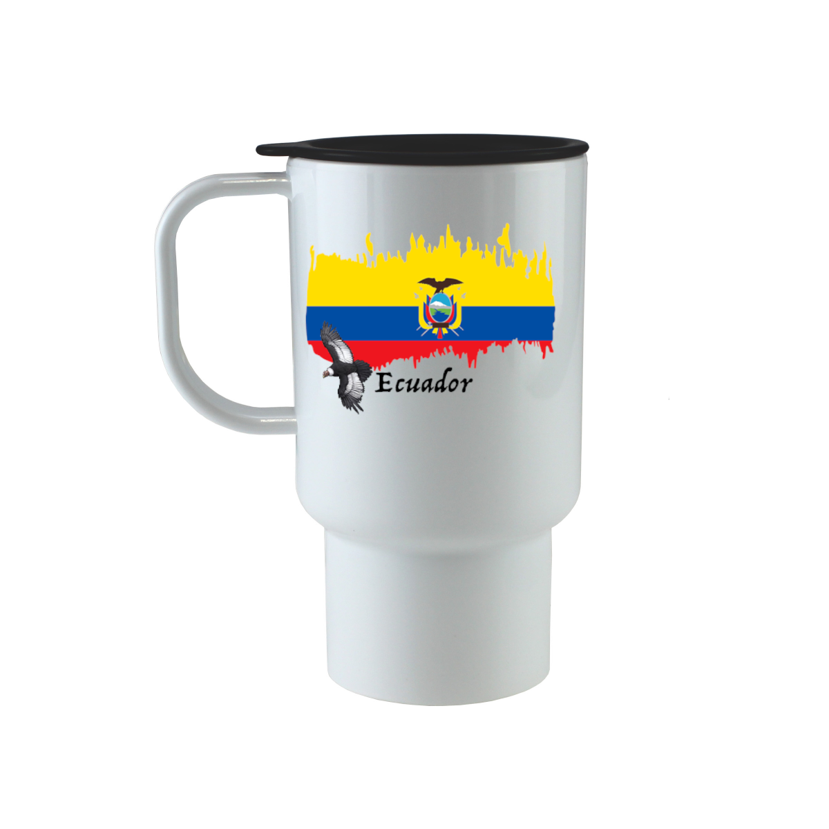 I Love Ecuador 15oz Travel Mug