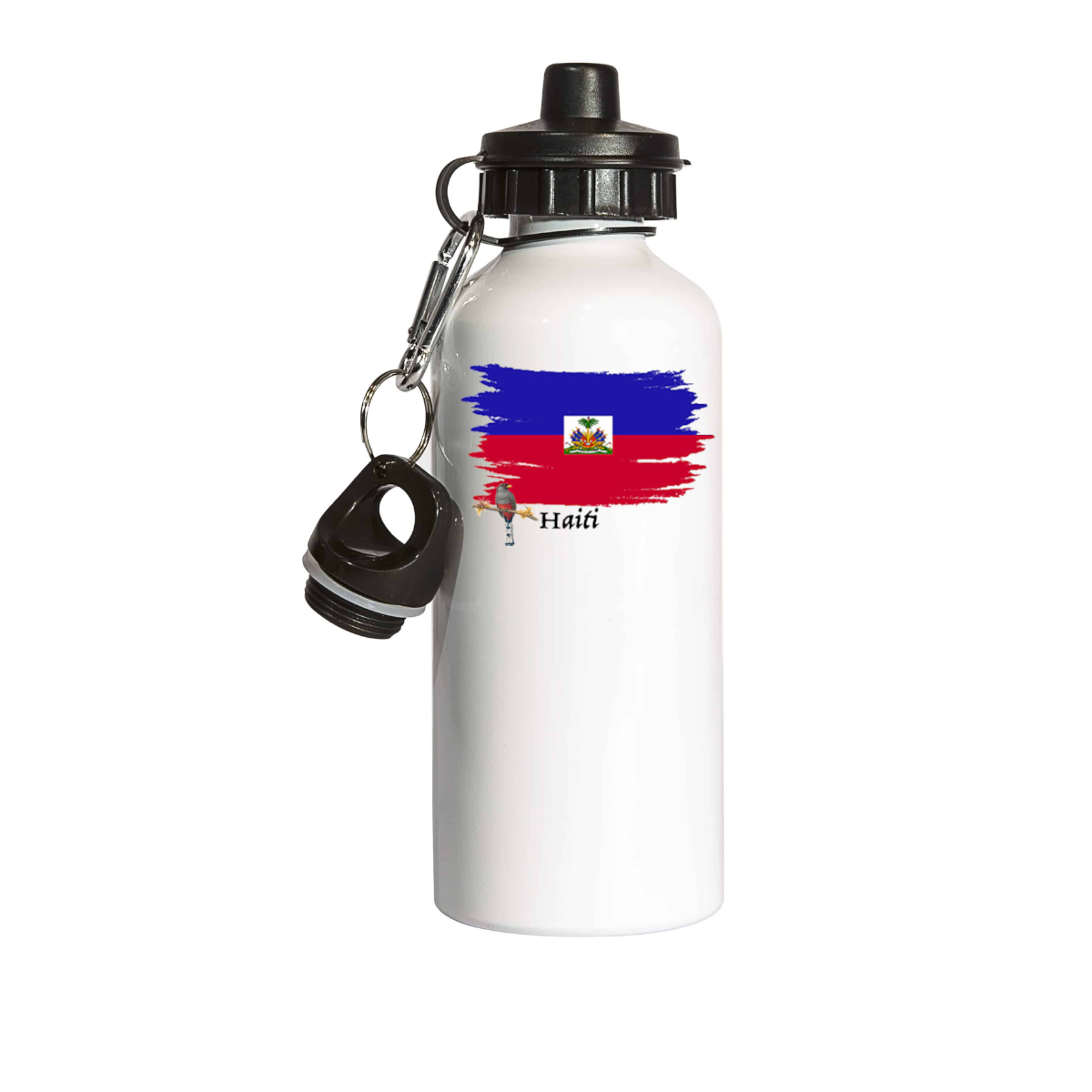 I Love Haiti 20oz Water Bottle