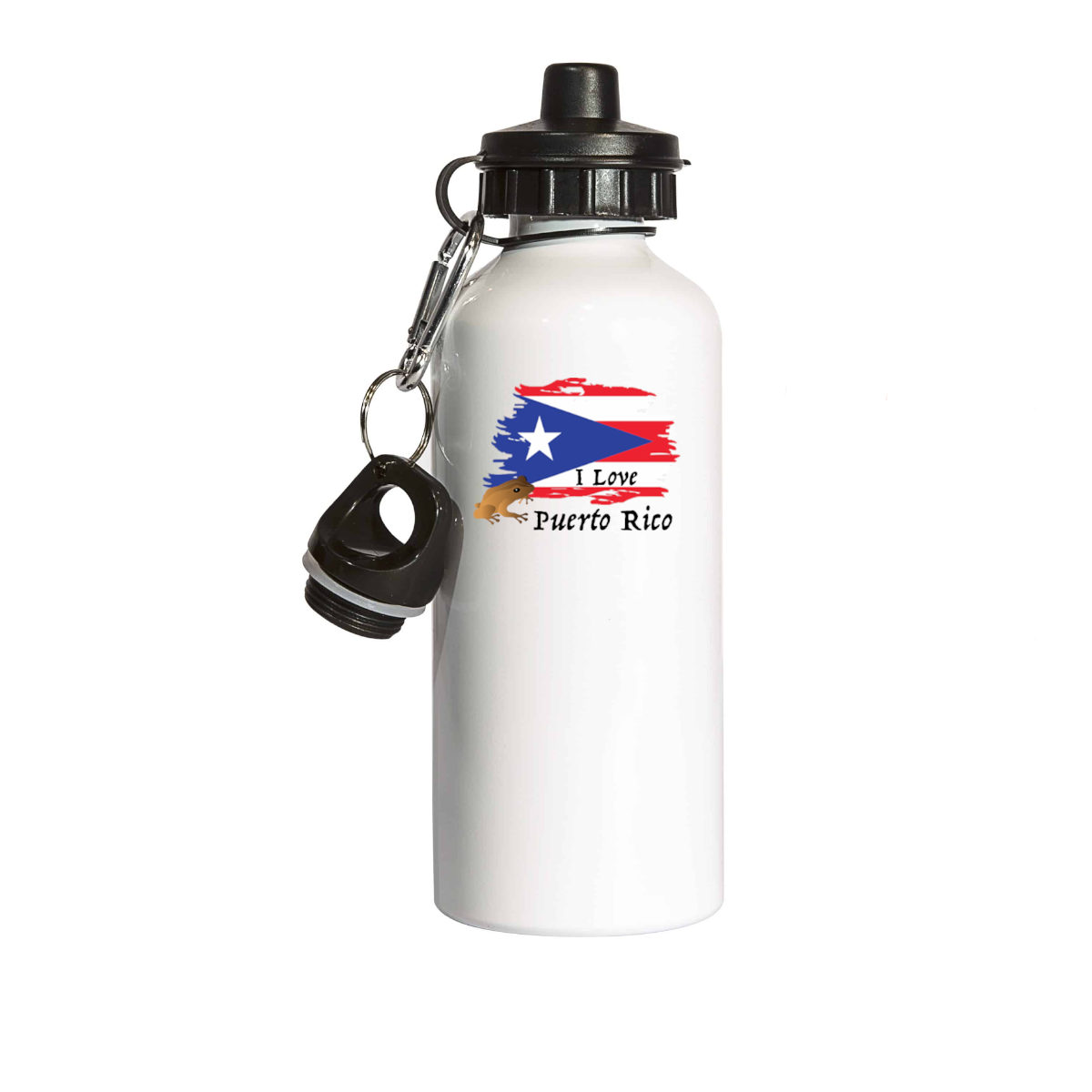 Puerto Rico Pueblos Water Bottle 20oz